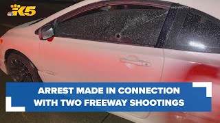 Auburn man arrested in connection with two recent highway shootings in south King County