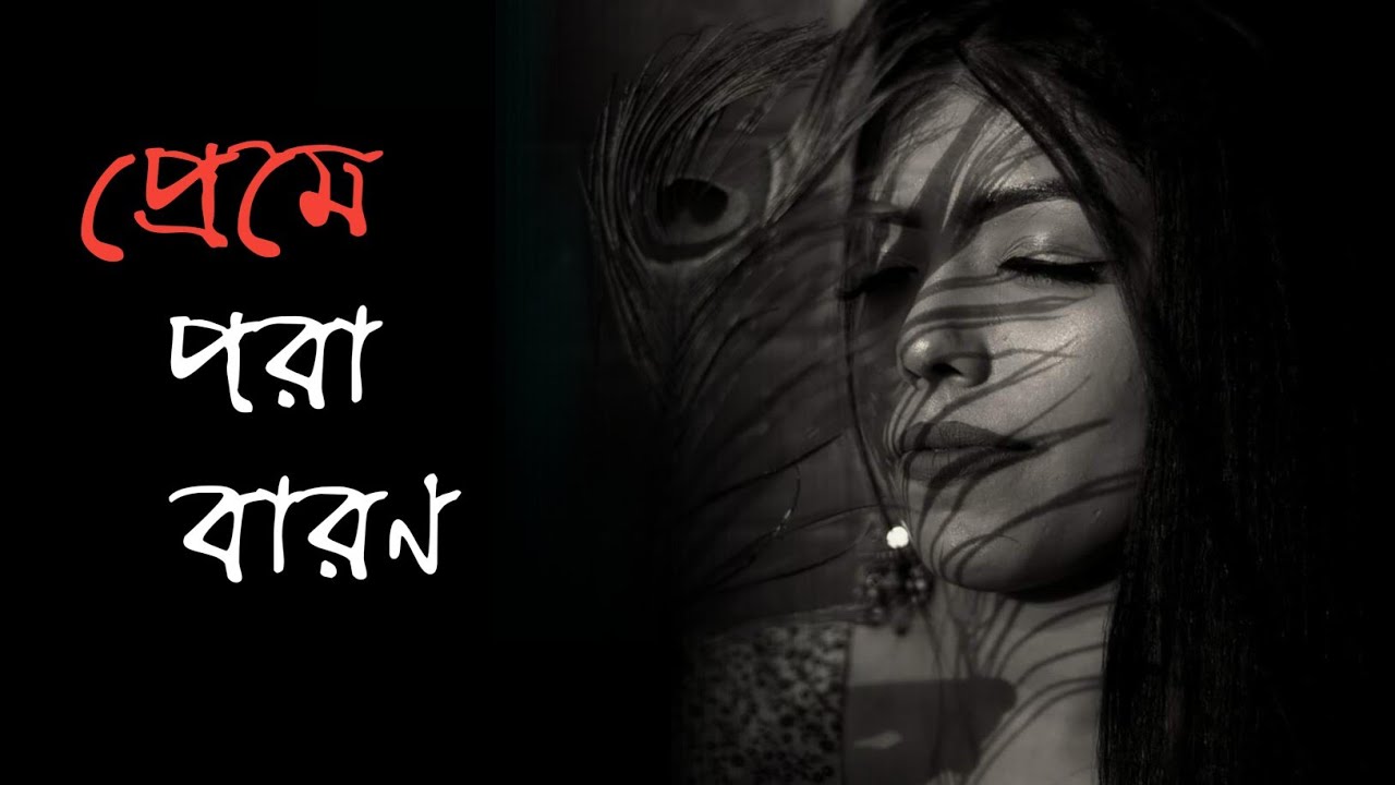 দেখা হোক ইতি টানার অজুহাতেই । প্রেমে পরা বারণ🖤 Bangla Kobita Status