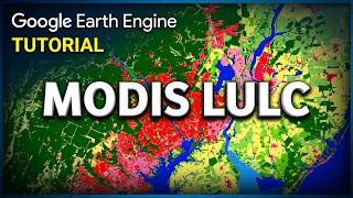 Google Earth Engine Tutorial 19 | MODIS Land Cover Mapping  | MCD12Q1 LULC Data Download (2020)