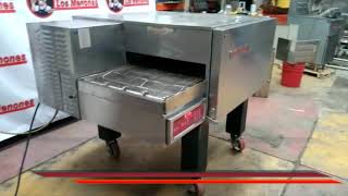¿No das abasto en tu pizzería? necesitas un horno de banda - YouTube
