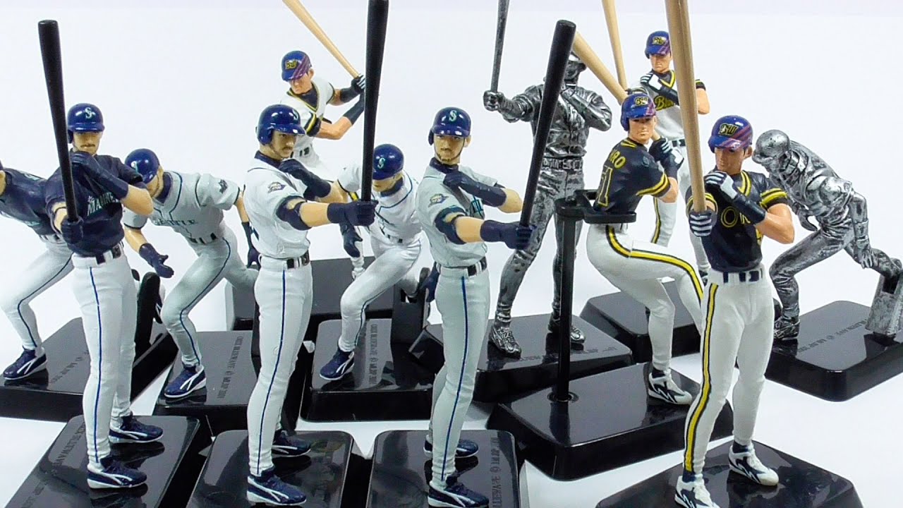 イチロー ガシャポンEX HG Series Ichiro Mariners Version and Orix
