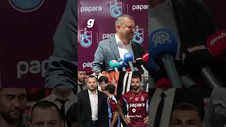 Trabzonspor Başkanı Ertuğrul Doğandan Açıklamalar