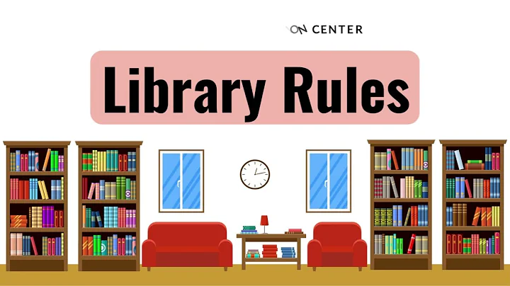 Library Rules | Classroom Management