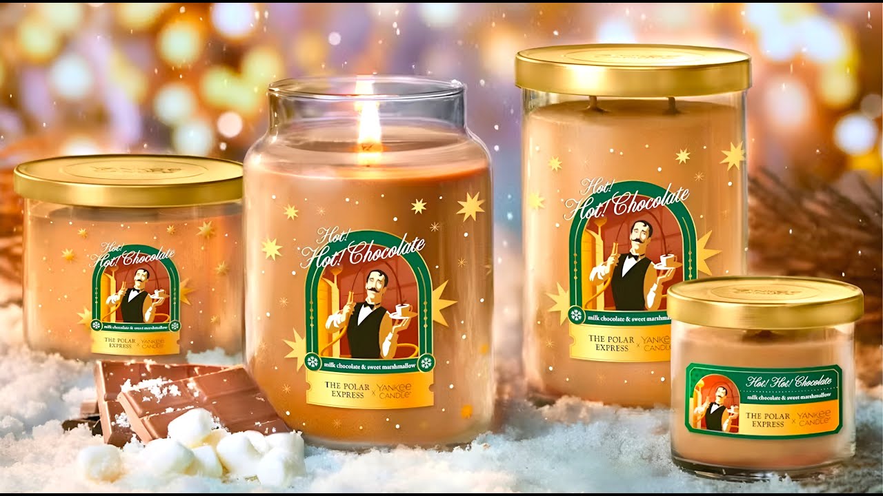 Обзор свечей Yankee: 🫕Горячий шоколад🫕 (Коллекция Polar Express) ~Праздник 2025~