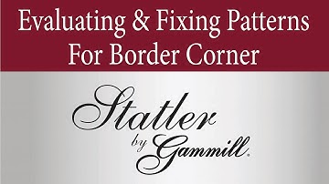 Evaluating and Fixing Patterns for Border Corner