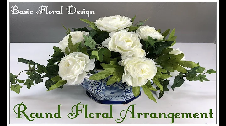 Tricia's Creations: Basic Floral Design Part 1: Round Floral Arrangement