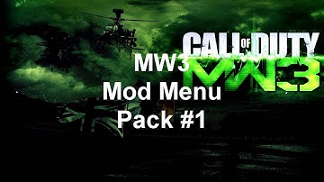 MW3 Mod Menu Pack #1