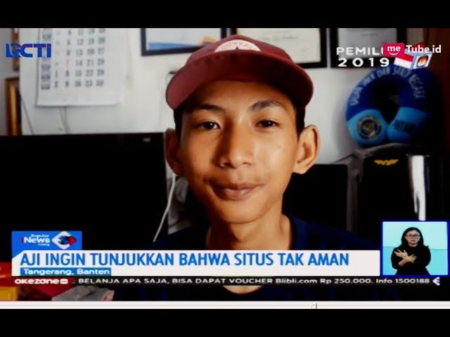 Mampu Meretas Situs NASA, Aji Ingin Tunjukan Bahwa Situs Tak Aman - SIS 04/04 class=