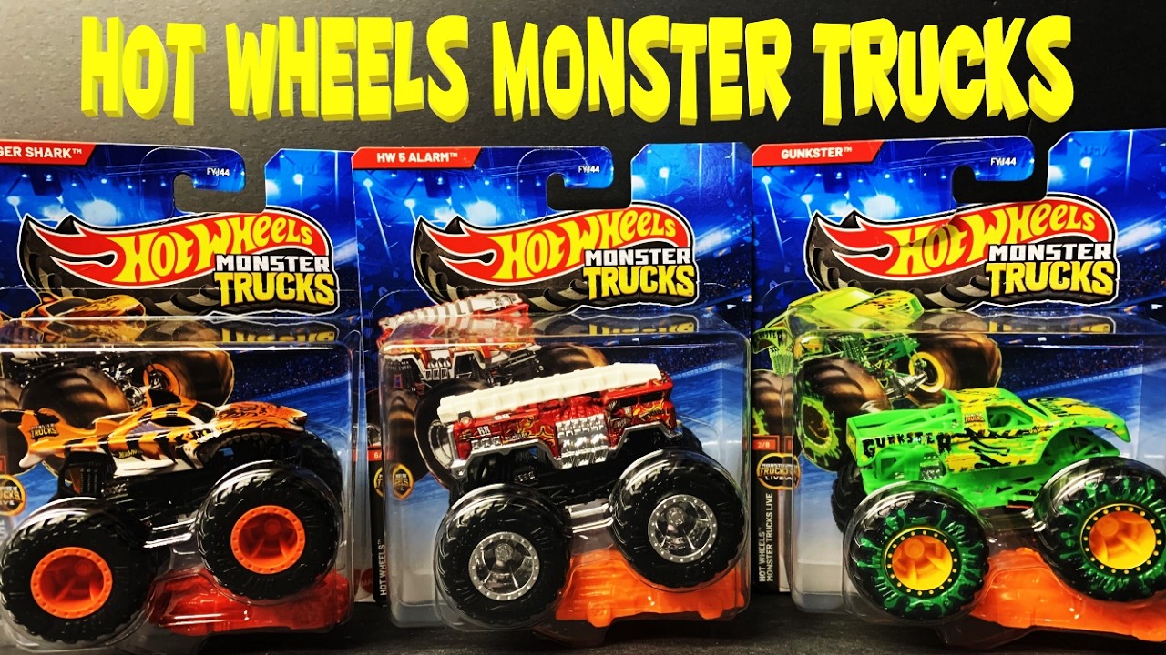 Hot Wheels Monster Trucks - New Truck Chassis Discovered - YouTube
