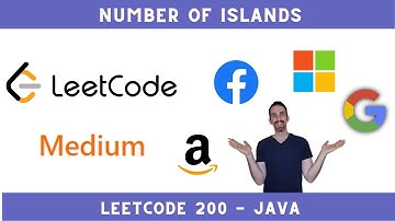 Number of Islands | Java | LeetCode Solution 200