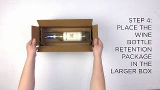 Polymer Wine Bottle Retention Packaging