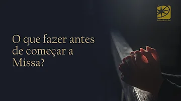 Como rezar o terço antes da missa?