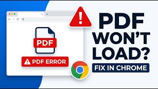 How to Fix "An Error Occurred While Loading the PDF" in Chrome