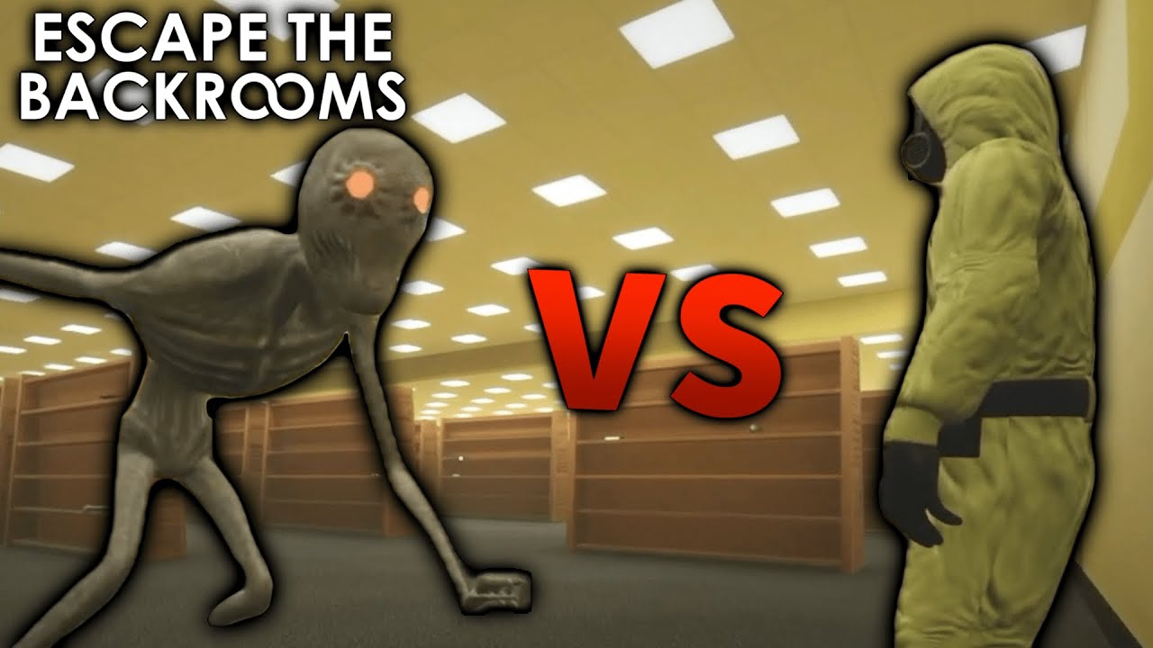 バックルームの化け物達に大絶叫が止まらない！！【Escape The Backrooms】