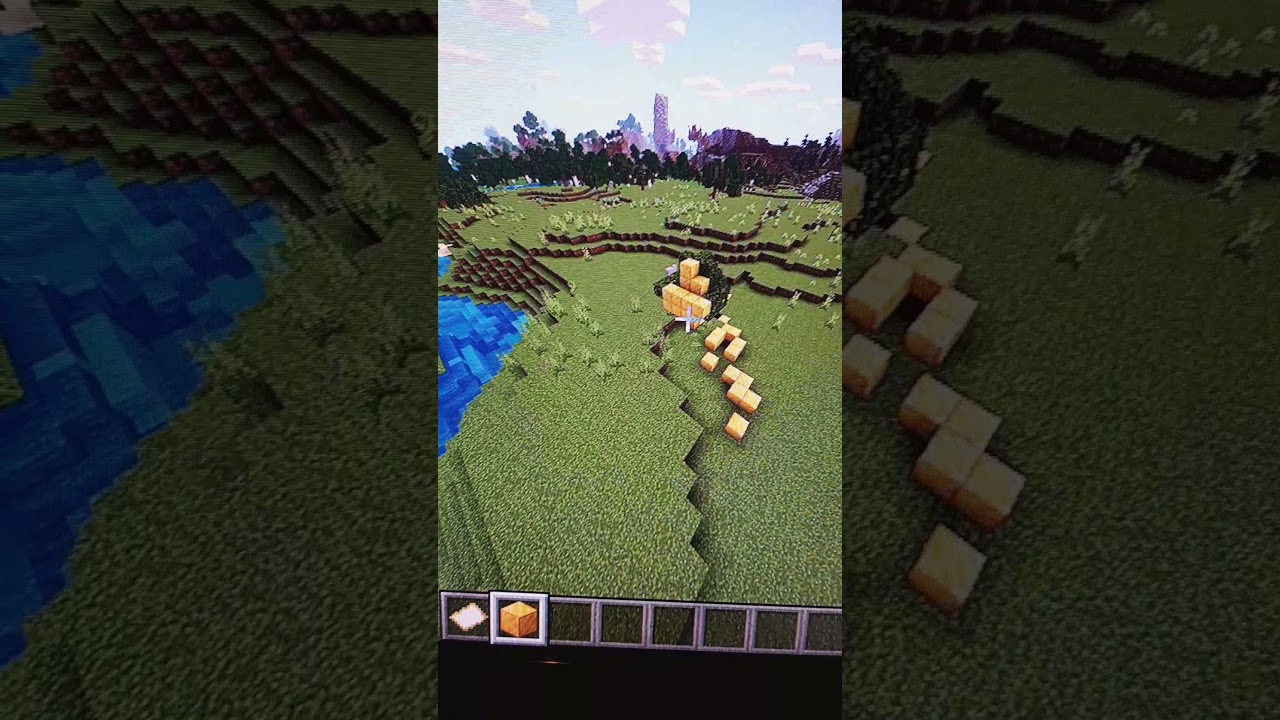 The world turn in to goldblocks!!!