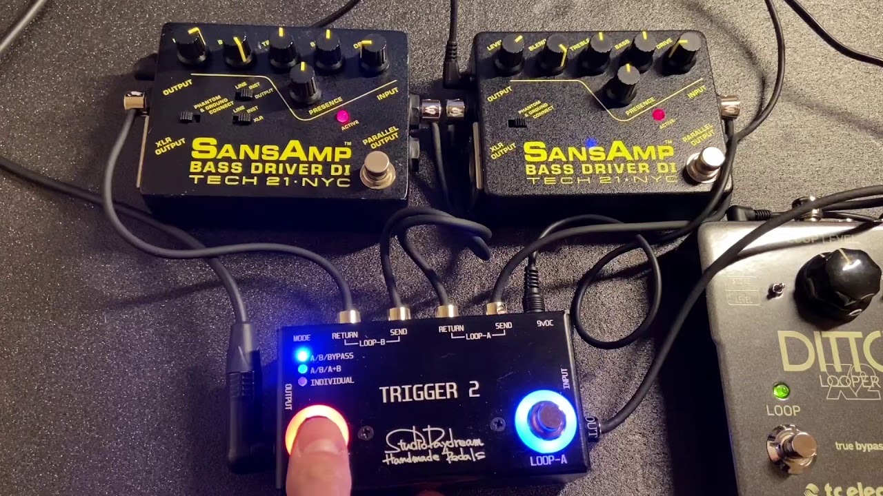 最強のベースプリアンプ】やっぱり初期型SansAmp BASS DRIVER DIが最高