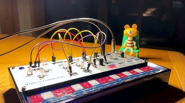 KORG volca modular+DAISY SEED(effector) / full moon /ambient music