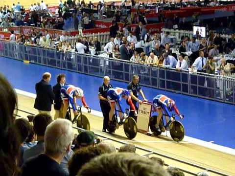 Mens' Team Sprint Final UCI World Cup Classics Man...