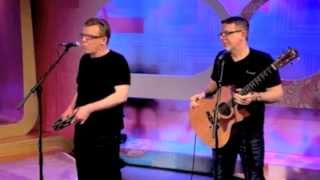 Video thumbnail of "500 miles (I'm Gonna Be) - The Proclaimers on Loose Women, 26 Jun 2013"