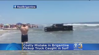 Truck In Brigantine Makes Costly Mistake
