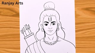 Ram Navami Special Drawing | How to Draw Lord Ram Step by Step (2026)