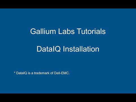 Dell EMC DataIQ Installation