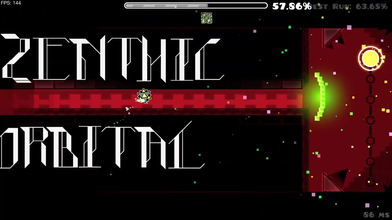 Geometry Dash - Inferno Overdrive by Orbital 100% Hard Demon