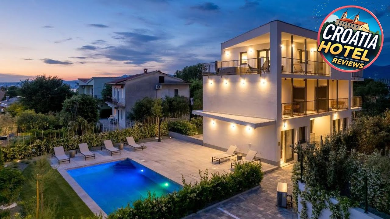 Apartmani Vila Mara M 1 heated pool | Malinska, Croatia | Hotel Review ⭐