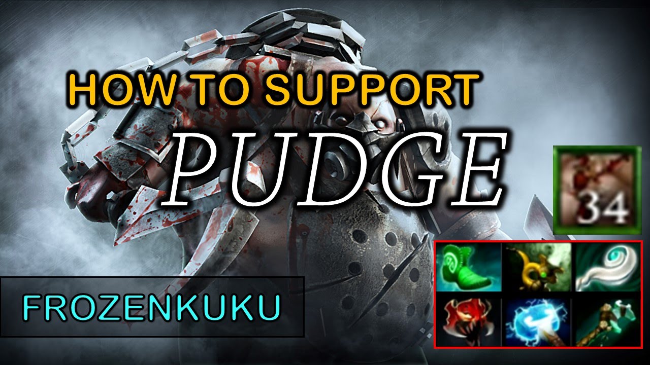Dota 2 How To Play Support Pudge Plays And Fails