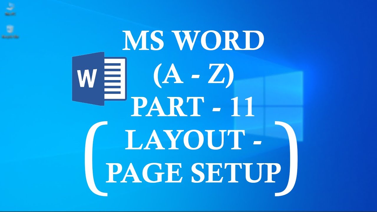 HOW TO SETUP PAGE ? ।। MS WORD TUTORIAL IN BANGLA ।। MS WORD ।। #LAYOUT ...