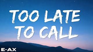 Evox - Too Late To Call (Official Music Video)