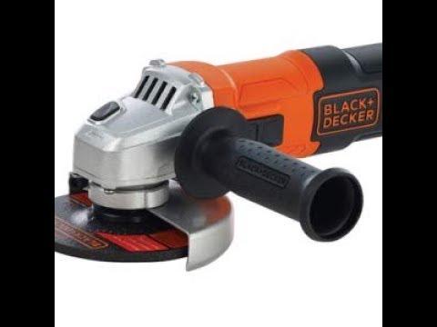 Angle grinder Black + Decker g650-ru, 115mm, 650 W Construction