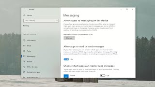 How To Choose What Apps Can Access Your Text Messages on Windows 10 [Guide]