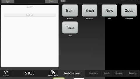 Lavu POS   Chowly Integration Demo