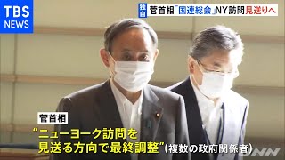 【独自】菅首相、「国連総会」ＮＹ訪問を見送りへ
