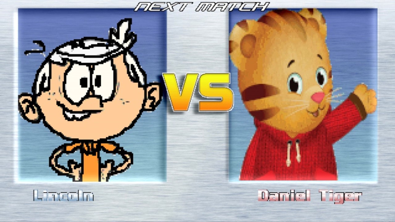 БИТВЫ M.U.G.E.N | Линкольн Лауд против Дэниела Тигра | Дом Лаудов против района Дэниела Тигра