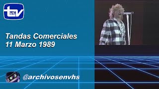 Tandas Comerciales Canal 13 UCTV - 11 Marzo 1989