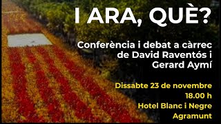 I ARA. QUÈ? Conferència de Directe68 a Agramunt 23/11/2024