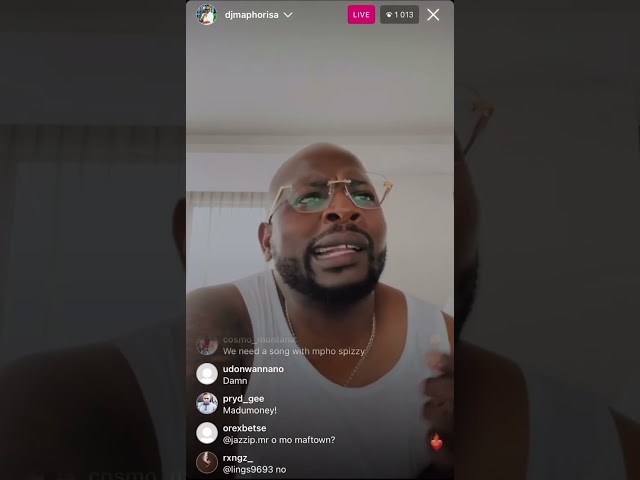 DJ Maphorisa Instagram Live (28 Jan 2024) Explains Music Industry u0026 More class=