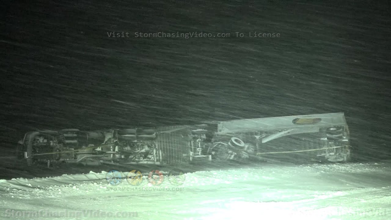 Crook, Colorado Semi Truck Accidents Sliding On I-76 - 1/2/2023