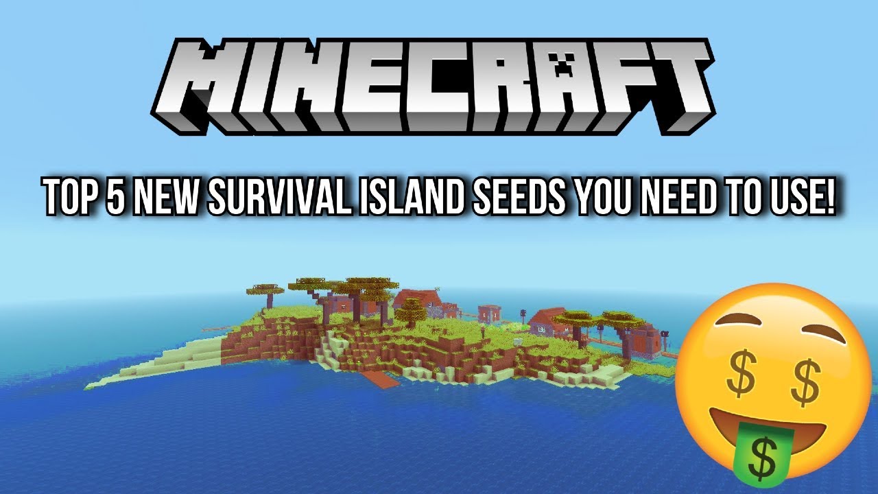 Minecraft Top 5 New Survival Island Seeds You NEED To Use! (Minecraft