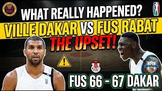 What Really Happened in the Ville Dakar vs FUS Rabat Game - Basketball Africa League