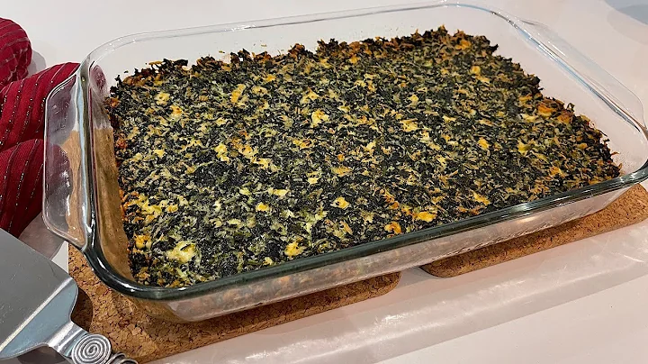 Spinach, Feta, and Parm Casserole | Fritada de Espinaca, Feta y Parmesano