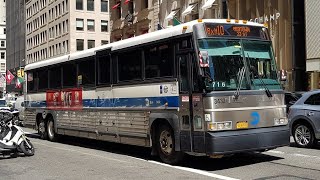 BxM10 Bus Announcements To Midtown 23rd Street.