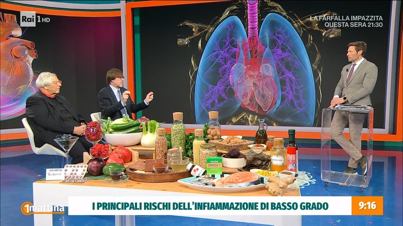 Invecchiamento e infiammazioni - Unomattina 29/01/2025