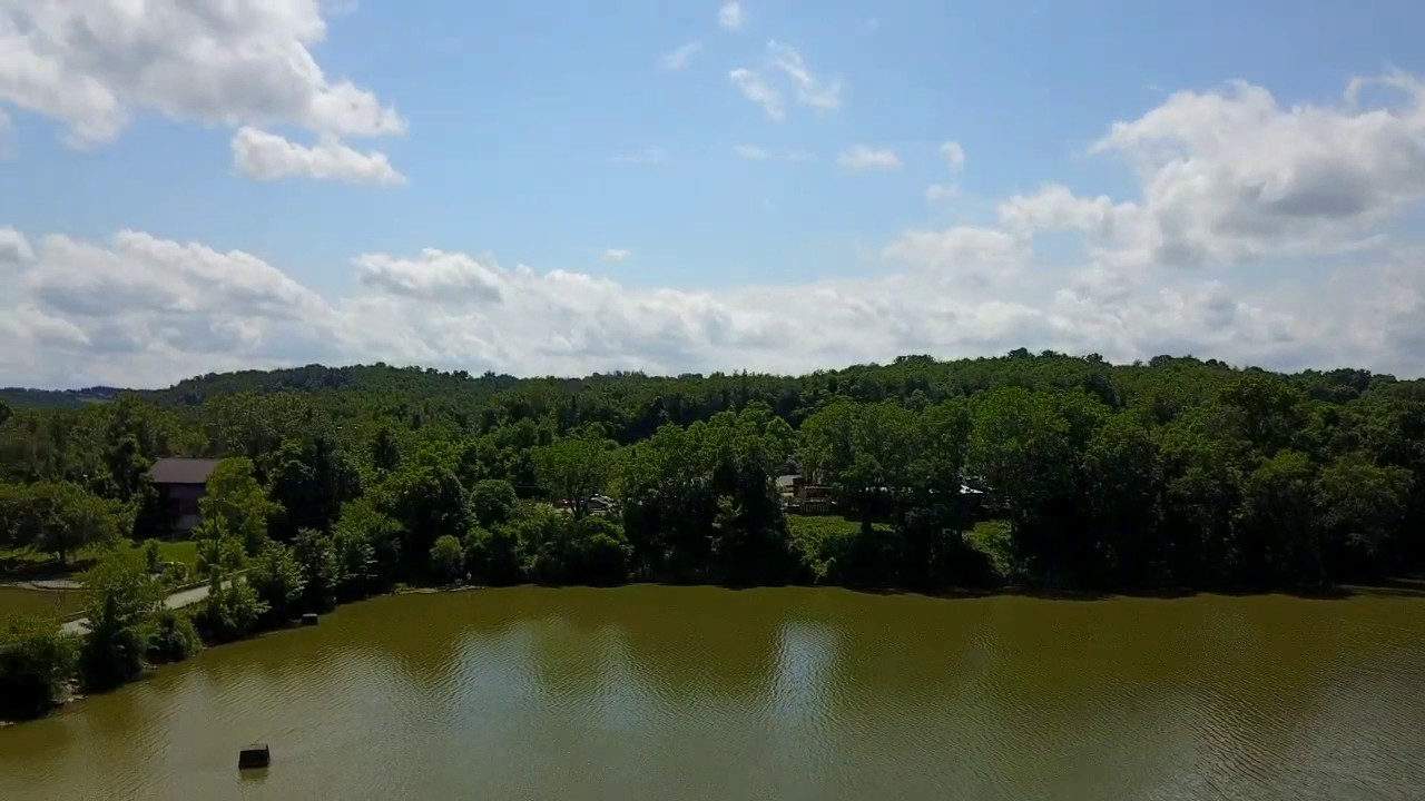 Canonsburg Lake Drone Fly Over YouTube