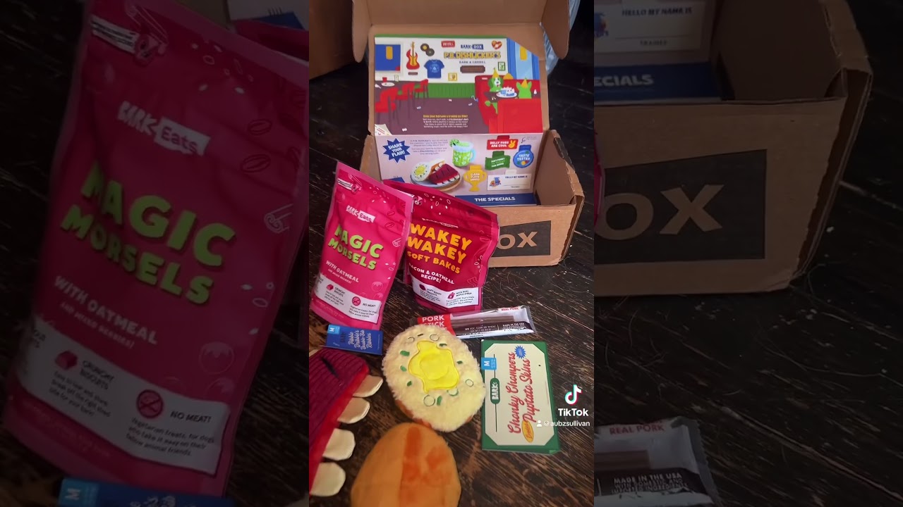 bark box opening!