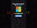 Microsoft Stock Forecast: Bullish Setup or Breakdown? #stockprediction #stockprice #microsoft #msft