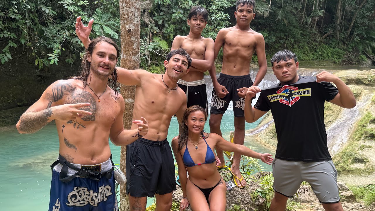 Я встретил двух новых американских друзей на своем любимом острове 🇵🇭