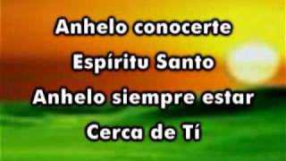 Video thumbnail of "ANHELO CONOCERTE ESPIRITU SANTO"